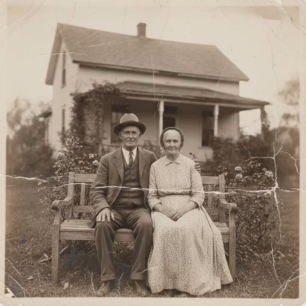 Original photo before restoration