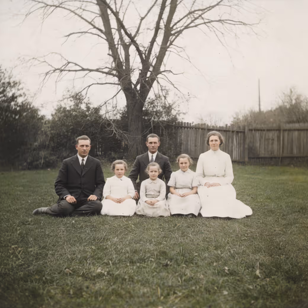 Restored photo